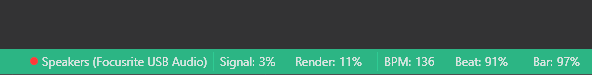 Status Bar Performance Metrics